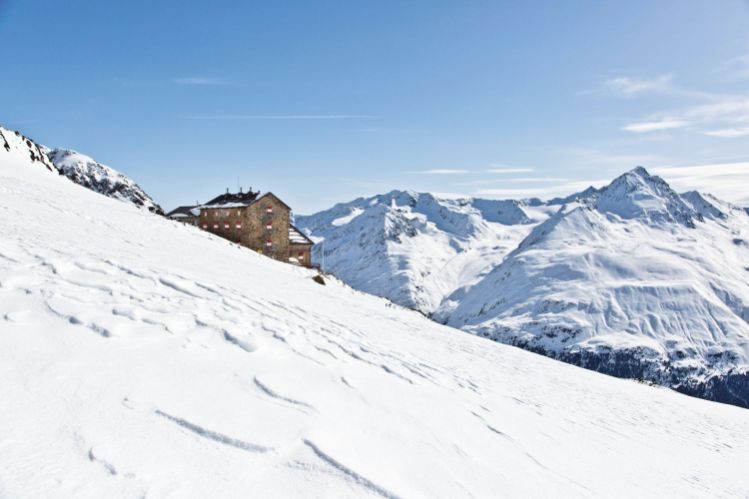 Breslauer Hütte Winter